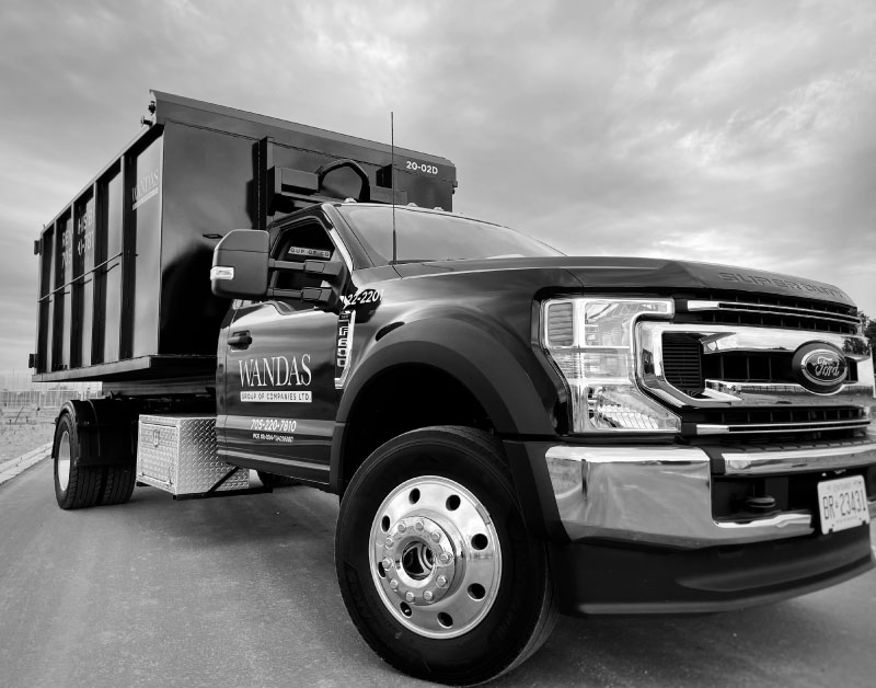 Bin Rental Truck in Barrie